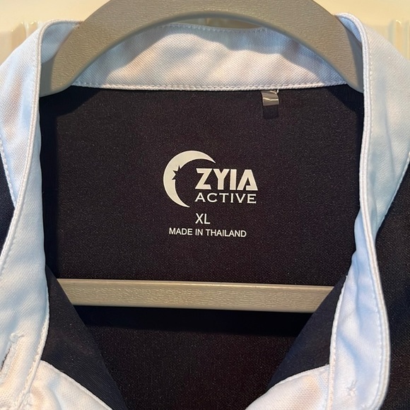 Navy ZYIA tennis golf athleisure dress sporty preppy country club size XL - Picture 4 of 12